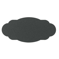 Avery Chalkboard Labels Removable Adhesive Handwrite Black 1 3 4 X 3 3 4 12 Labels 73304