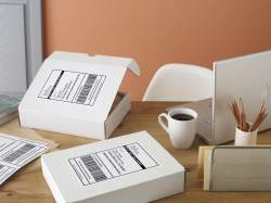 Avery Ecofriendly Address Labels Permanent Adhesive 1 X 2 5 8 3 000 Labels 48460