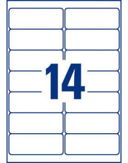 Avery EcoFriendly Address Labels 1-1/3