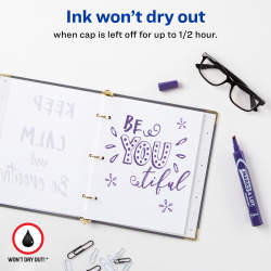 Marks A Lot Permanent Marker Large Desk Style Size Chisel Tip 1