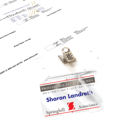 Avery Self Laminating Name Badges 2 1 4 X 3 1 2 30 Badges 5362