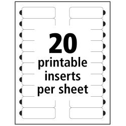 The Mighty Badge By Avery Professional Reusable Name Badge System Gold 1 X 3 Id Badges 50 Durable Reusable Name Tags 120 Inserts For Laser