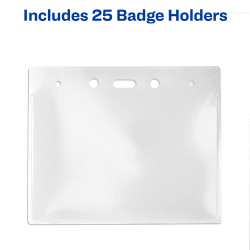 Avery Heavy Duty Badge Holders 3 X 4 25 Holders 74471 Avery Com