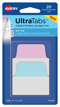 Avery Style Edge Insertable Plastic Dividers Multicolor
