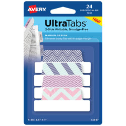 Avery Printable Tab Inserts For Hanging File Folders 2 Pack