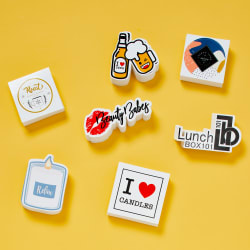 Square, Custom Die Cut Sticker labels Logo Stickers for Business  Customized Etiquetas Personalizes 50 100 200 pcs, Make Your Own Stickers