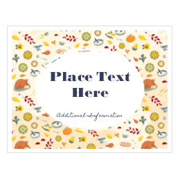 Free and customizable thanksgiving templates