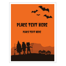 Free and customizable halloween templates