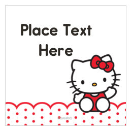 customizable hello kitty printable templates averycom