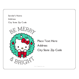 Name Plate Hello Kitty Name Template Printable