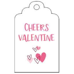 Valentine's day return address labels