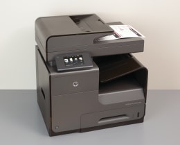 An image of the best pigment inkjet printer to use with Avery GHS inkjet labels for BS5609 Section 3 compliance.