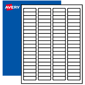 1 2 X 1 3 4 Printable Rectangle Labels 25 Unique Materials Avery