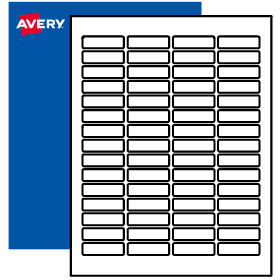 1 2 X 1 3 4 Printable Rectangle Labels Print To The Edge Avery