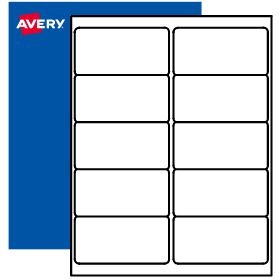 2 X 4 Printable Labels By The Sheet In 25 Materials Avery