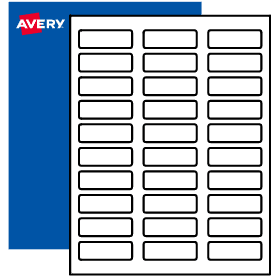 3 4 X 2 1 4 Blank Rectangle Labels Print To The Edge Avery