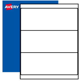 3 1 4 X 8 3 8 Blank Rectangle Labels Avery