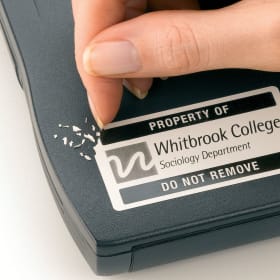 Custom PermaTrack® Destructible Asset Tag Labels