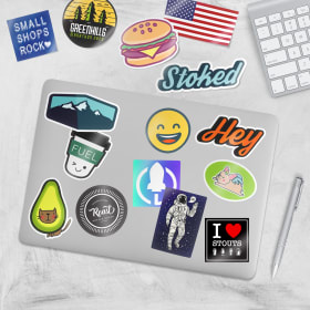Custom Laptop Stickers - Computer Stickers |