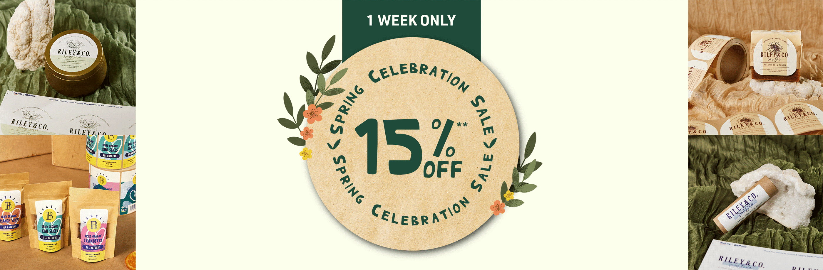 15% off Avery Label Spring Celebration Sale** | Avery Products