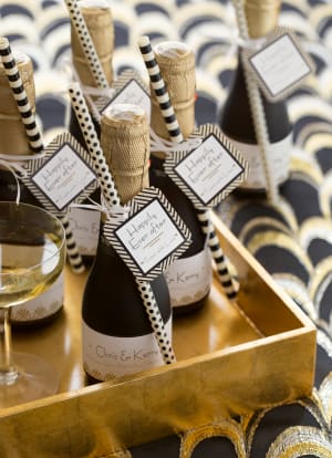 Personalized Bottles of Bubbly