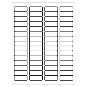 Avery Printable Return Address Labels - Matte Clear 2/3 X 1-3/4, 600 Blank Labels With Sure Feed