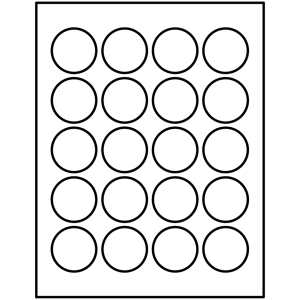 【2025A/W新作★送料無料】 Template 1-2/3 Labels Round 94508 Presta® Avery for その他