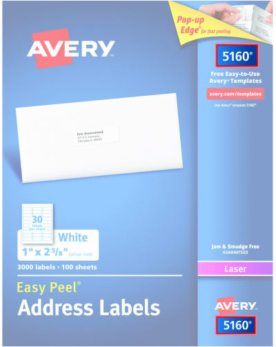 Avery 2160 Template Microsoft Word