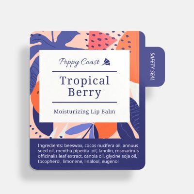 Lip Balm Label Templates