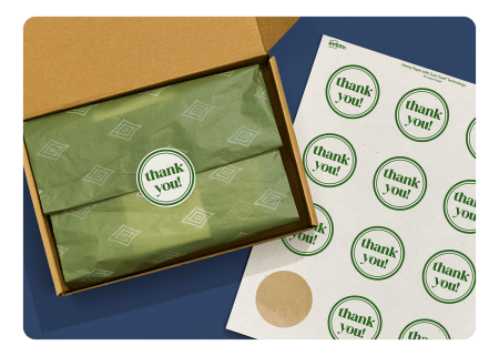 Blank Labels in a Variety of Shapes & Sizes