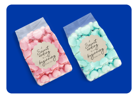 Order the best printable round labels with scalloped edges from Avery