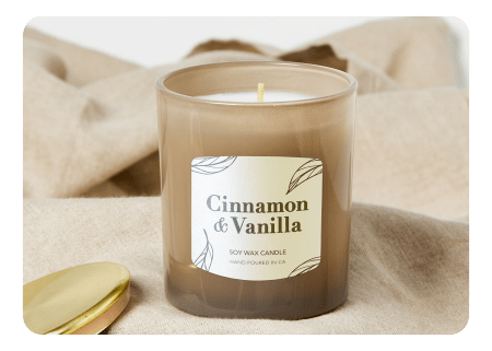 Order blank square arched labels by the sheet