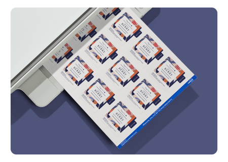 Printable lip balm labels in a huge variety of materials and finishes