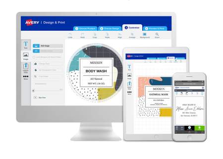 Personalize your bath bomb labels online with free label templates