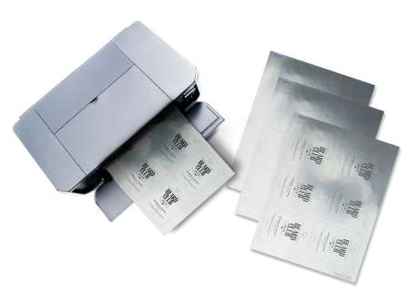 Print your own chrome labels with Avery