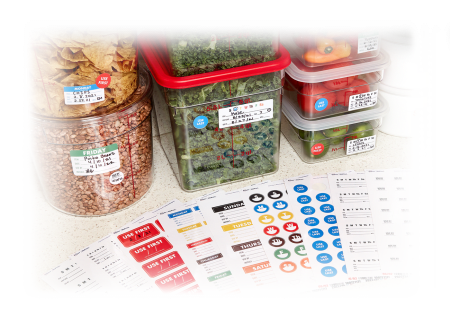 Order the best printable food service labels online