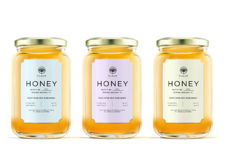 Order printable honey labels online