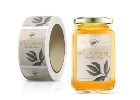 Order custom honey labels online