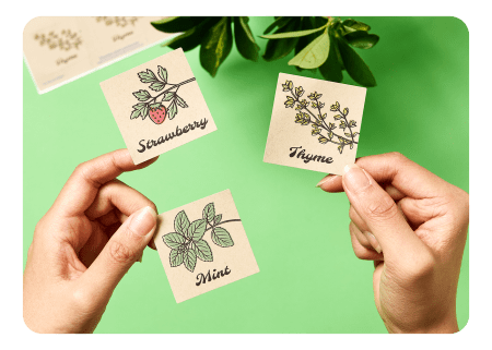 Order printable brown kraft labels from Avery