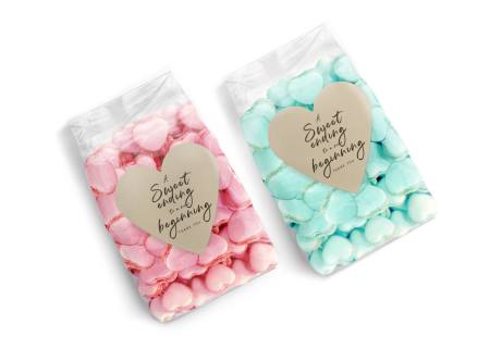 Order blank party favor labels online