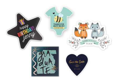 Make party stickers for all your events