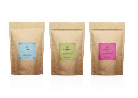 Order blank labels for packaging bags and pouches