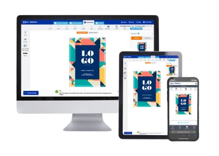 Personalize your custom printed hard hat stickers online with free templates