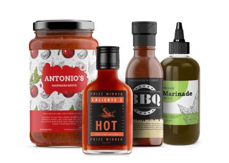 Order printable bbq sauce labels online