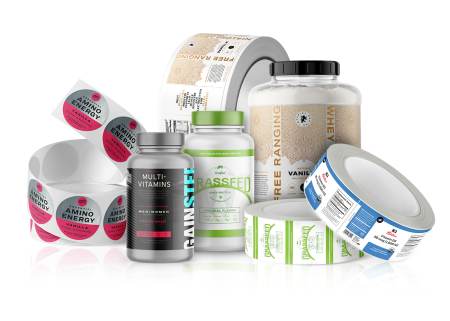 Order supplement labels online
