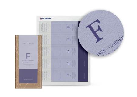 Order custom label shapes and sizes at no extra charge for your address labels