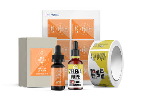 Order custom cbd labels online
