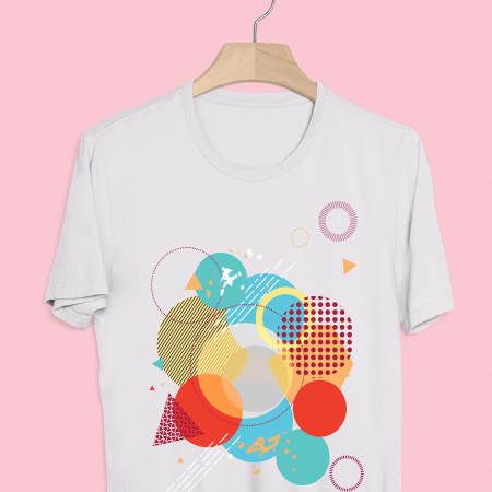 Avery fabric transfer printed with an Avery template