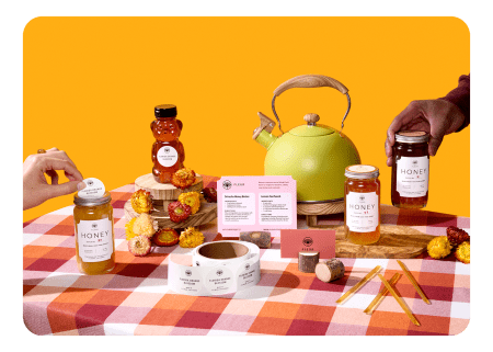 Print your own blank jar labels