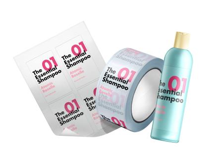 Order custom matte clear labels from Avery WePrint professional printing service